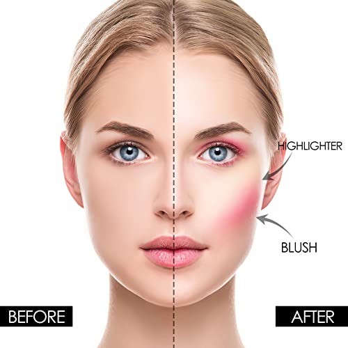 Focallure Blush And Highlighter Palette,3 In 1 Makeup Powder thumb #4