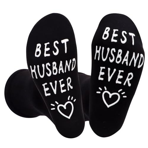 Funny Socks for Men, Fashion Dad Socks - Non-slip, Christmas, Birthday Present for Boyfriend, Husband