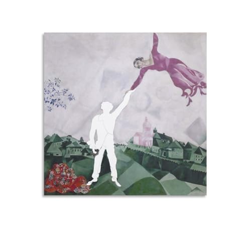 Impression sur toile à suspendre Chagall pour décorer une chambre