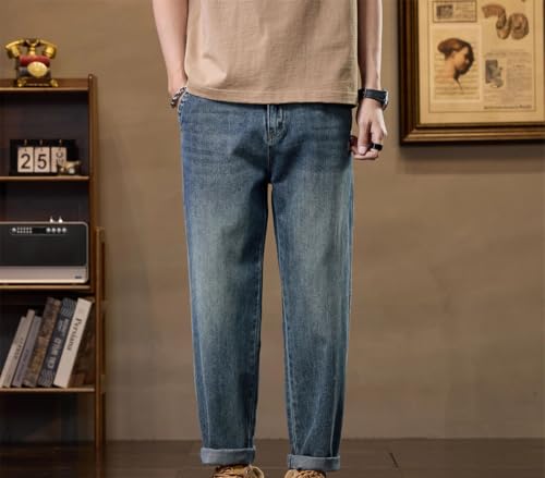 Men's 2025 Trending Jeans, Premium Comfort, Elastic Slim & Loose, Soft Skin-Friendly Fabric2