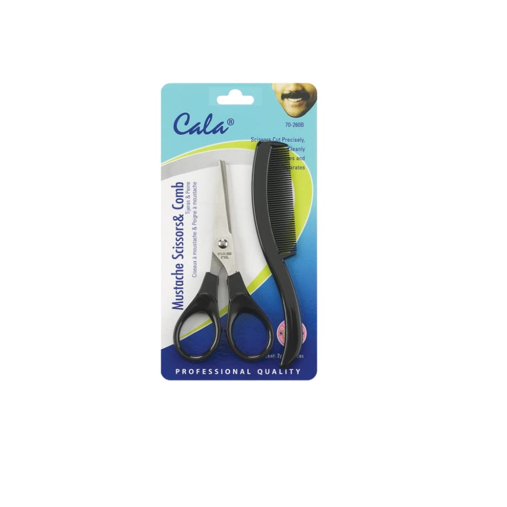 Cala Moustache Scissor & Comb-image-16