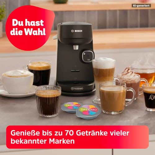 Bosch Tassimo harmony Kapsel-Kaffeemaschine, TAS172B, schwarz – Ansicht 3