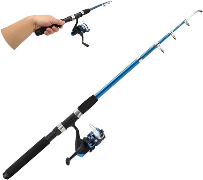 ルアー・フライ Sudesh Sanjeewa Para Fishing Stick and Reel 7 feet Super Section : Amazon.in: Sports
