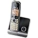 Panasonic Digital Cordless Phone with Call Blocking, Arabic language support, 1 Handset, UAE Certified - KX-TG6711UE1 (Black)