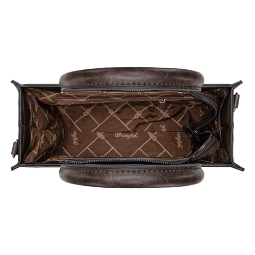 Image of Wrangler 3PCS Purses for Women Tote Bag Crossbody Handbag and Wallet Set with Guitar Strap
