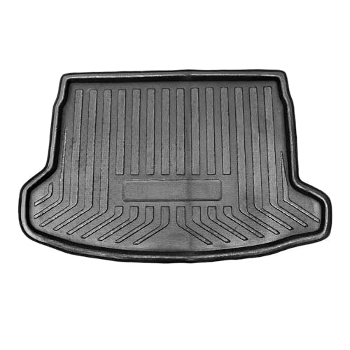 Tapis de coffre pour Nissan Qashqai Dualis J11 2008-2019 en caoutchouc noir arrière