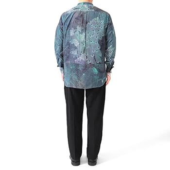 RAINMAKER　ショールカラーシャツ　サイズL 楽天市場】RAINMAKER レインメーカー 孔雀柄 ショールカラー