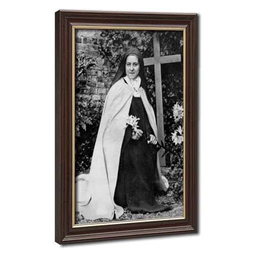 Portrait Sainte Thérèse de Lisieux impression toile décoration murale 50x76