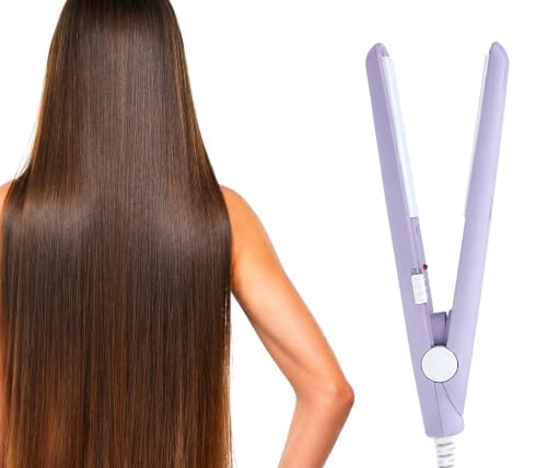 Image of Three Guys Hair Straightener with Ceramic Coated Plates, Fast Heating, for Women, Multicolor