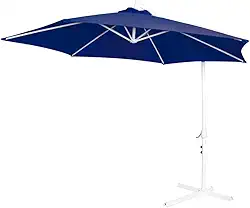 Ombrelone Suspenso Malibu Poliéster 3 Metros com Base Mor 9002