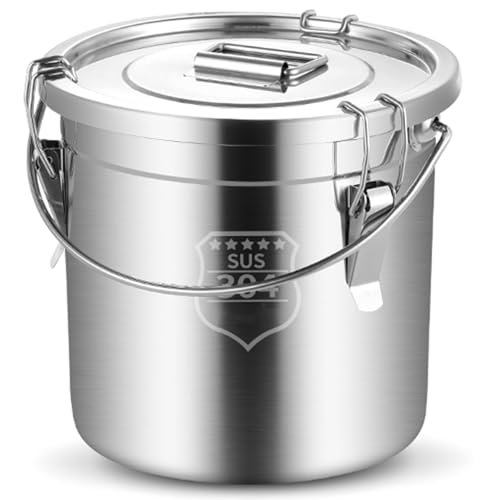 PTAIESIAN Ăт 304XeXo 5L/10L/20L/30L Ɩp  ۑe eʃ^N Wt ߂т h h  HiLjX^[  ƒp֗(30L)