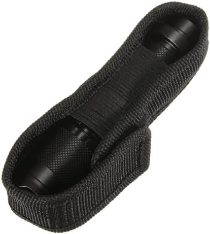 Nylon Flashlight Holster Holder Belt Pouch Case for LED Flashlight Torch Lamp