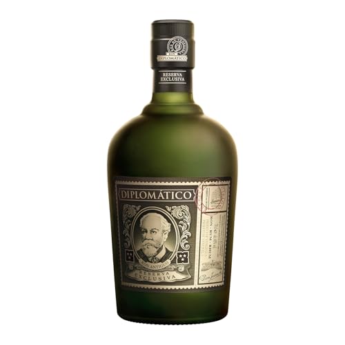 Diplomático Reserva Exclusiva Rum Canister Gift Set - Premium Amber Rum from Venezuela - 40% ABV - 70cl Bottle