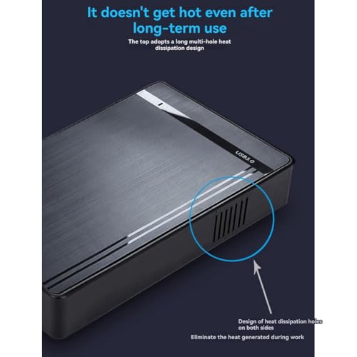 Caja externa para disco duro 3.5 pulgadas USB 3.0 miniatura 6
