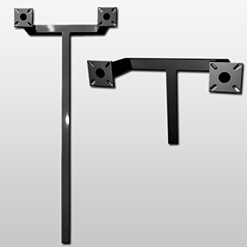 GooseNeck Keypad Stand Holder Curve Pedestal Post