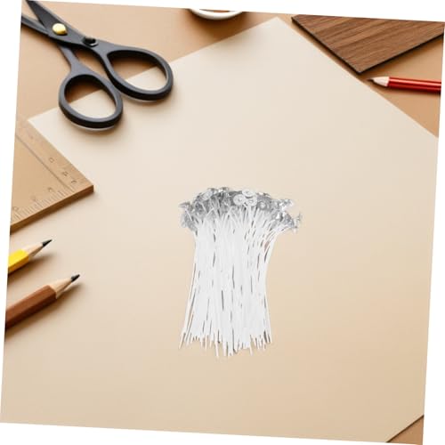 Mechas de algodón enceradas para velas 300 pcs Sewroro miniatura 5
