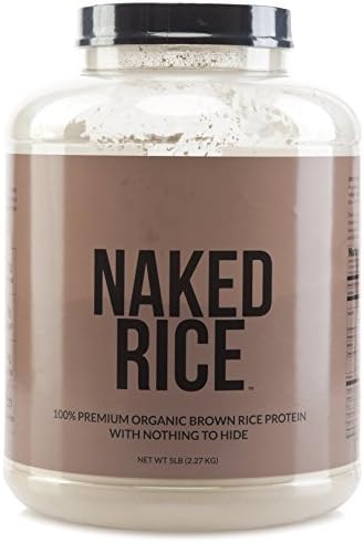 NAKED nutrition Rice - Organic Brown Rice Protein Powder - Vegan Protein Powder - 5Lb Bulk, Gmo Free, Gluten Free & Soy Free. Plant-Based Protein, No Artificial Ingredients - 76 Servings - Image 4