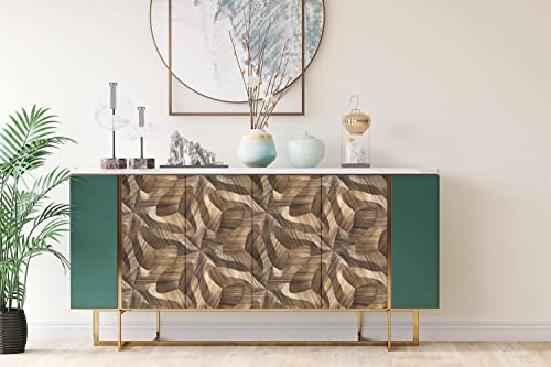Pegatina para muebles de madera autoadhesiva Coloray 100x50cm para cómodas 4