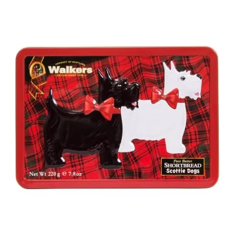 Walkers Shortbread Gebäckdose Scottie Dogs Cover