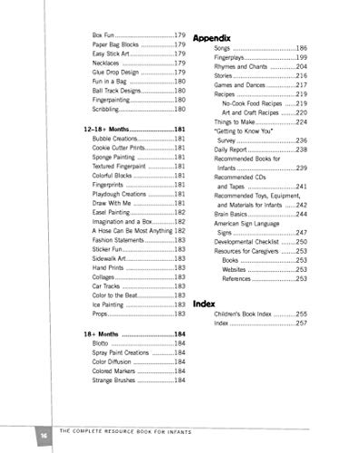 The Complete Resource Book for Infants: Over 700 Experiences for Children from Birth to 18 Months (Complete Resource Series) - Image 13