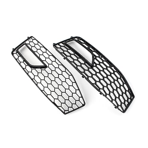 Grille de phare antibrouillard en nid d'abeille noir pour pare-choc avant Audi A4 B8.5 Sline