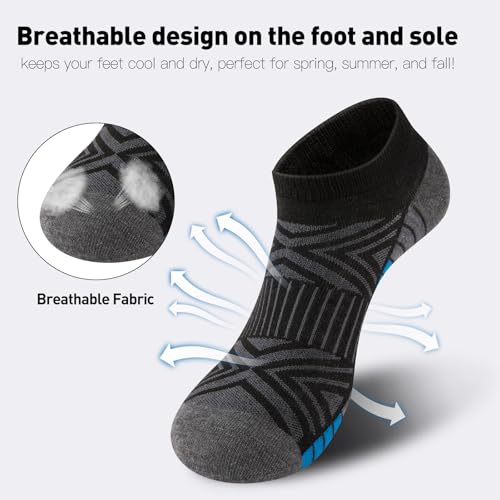 30 Pairs Mens No Show Socks -Lightweight Thin Low Cut Ankle Socks Size 9-11 Bulk Pack4