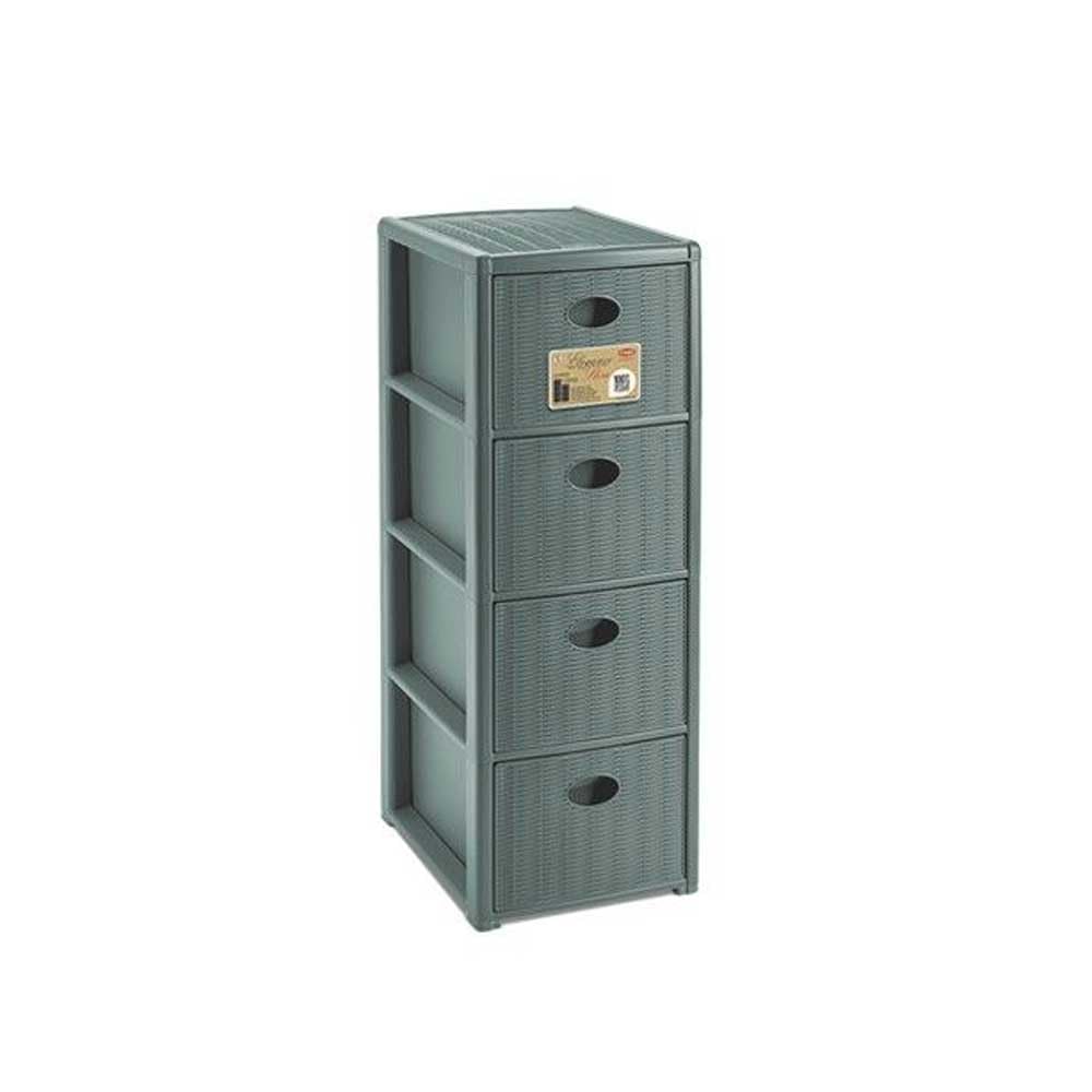Stefanplast CASSETTIERA P.4 Elegance Green 30x40 h 80 STEFANPL