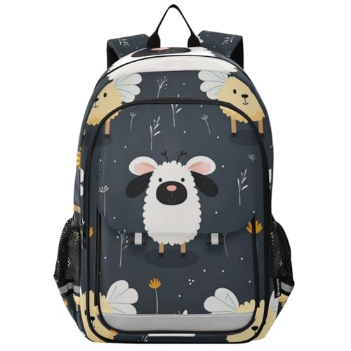 Sac à dos pour écolier papillon grand compartiment adolescents