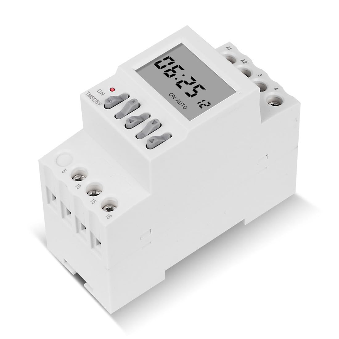 TM625Y AC220V Infinite Jahrzyklus Monatlicher Timer Schalter 12 ON/Off TagesProgramerung Jahrsteuerung Jahr 16A Last DIN-Schienenhalterung