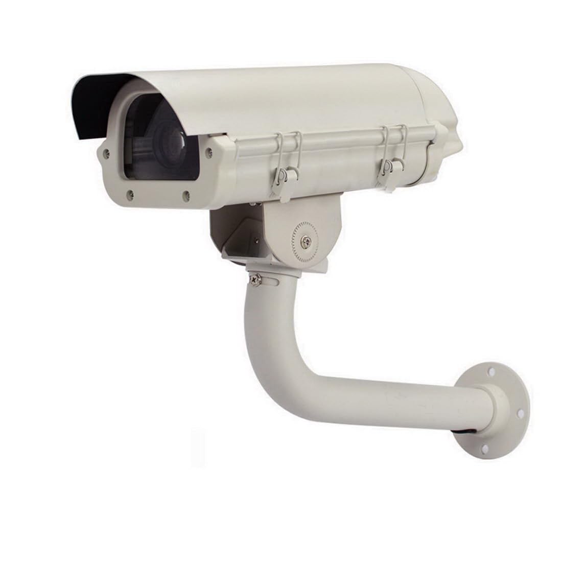 CCTV Sicherheitsgehäuse für Innen- und Außenbereich, Kamera-Box, 1 Stück, Aluminiumlegierung, 15,2 cm/20,3 cm/25,4 cm/30,5 cm, IP65, wetterfest, Anschlussdose, Kamerahalterung, Gehäuse, Staubschutz