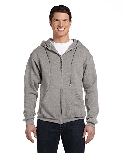 Russell Athletic Dri-Power Fleece Full-Zip Hood, OXFORD, XXX-Large
