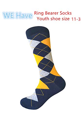 Triple M Plus Men's Navy Dress socks,One size fits most men; Sock Size 10-13.2