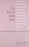 To Each Her Own 8123746377 Book Cover
