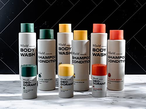 Would Fresh Tracks Men’s Shampoo And Conditioner 2 In 1 (16 Oz) - Crafted For All Hair Types - Woody Oakmoss And Floral Pink Pepper Scents - Sulfate-Free Barstool Sports Hair Care - Gift For Men #TOP4