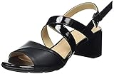 Sandalias de tacón Geox D Marykarmen Mid San Sandalias Mujer Negro 39 EU
