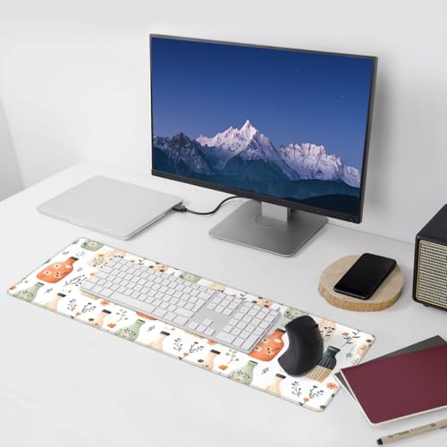 Tapis de souris pour ordinateur portable grand format antidérapant PC - 6