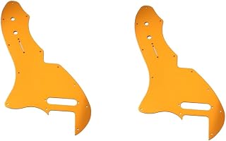 TOYANDONA 2 de Guitarra para Guitarra 69 Color Amarillo Diseño Robusto Fácil de Instalar.