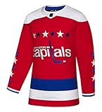 adidas Herren Washington, Capitals NHL Climalite Authentic Alternate Hockey Trikot, Herren, 50/M