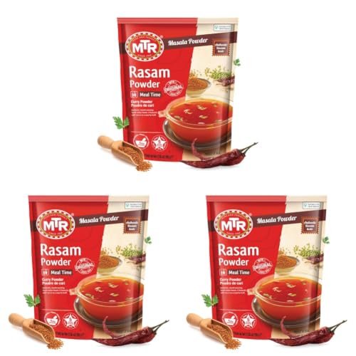 Image of MTR Rasam Powder | Traditional Masalas | Authentic Spiced South-Indian Soup | 200g (Pack of 3)