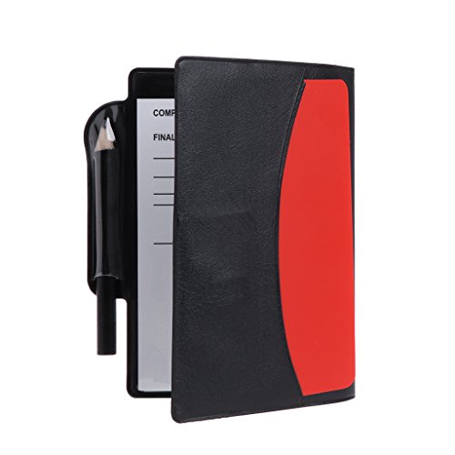 Psdndeww New Sport Football Soccer Referee Wallet Notebook with Red Card and Yellow Card - Thumbnail 6