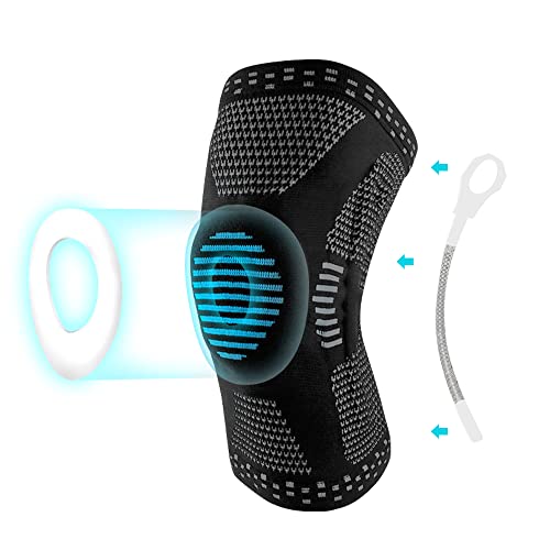 Genouillère Sportive Shunfaji – Tissu 3D Respirant, Tailles S à XXL, Soutien Ménisque Et Récupération