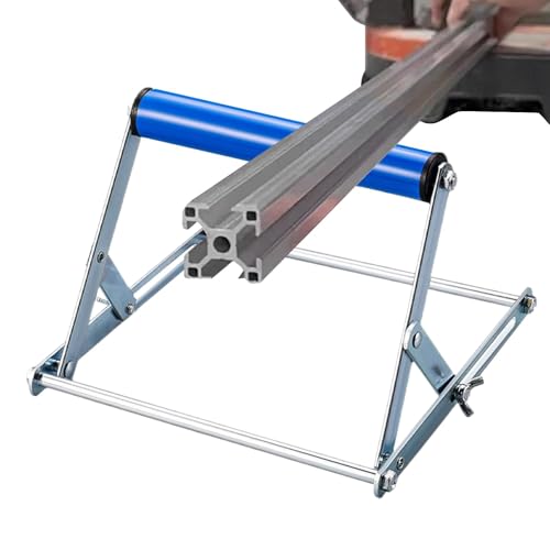 Marco de soporte para máquina de corte, marco de soporte ajustable para máquina de corte, soporte de sierra de mesa con rodillo, soporte de soporte de máquina de corte de metal, soporte de sierra