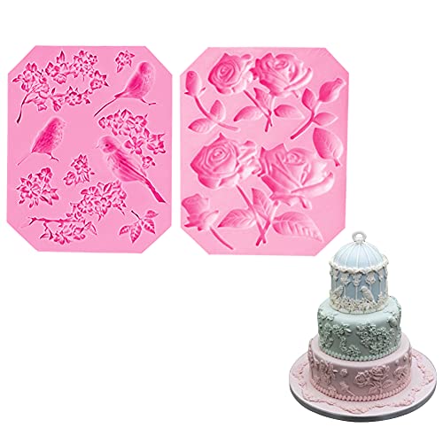 Molde de silicona para fondant y mousse de chocolate miniatura 3