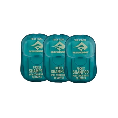 Sea to Summit Trek and Travel Pocket Conditioning Shampoo 3-Pack