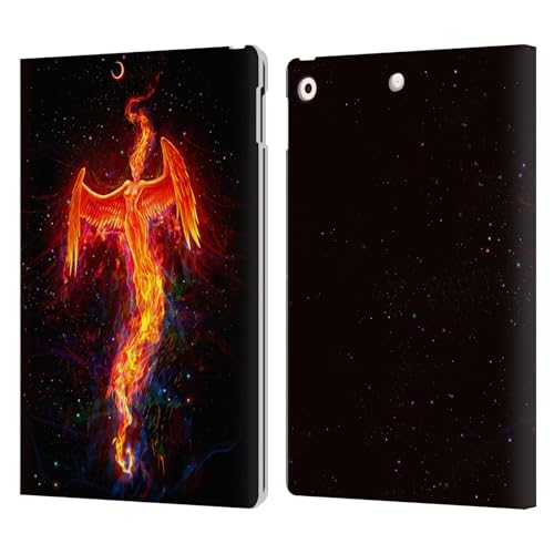 Étui portefeuille en cuir iPad 10.2 Christos Karapanos Fireborn housse de protection