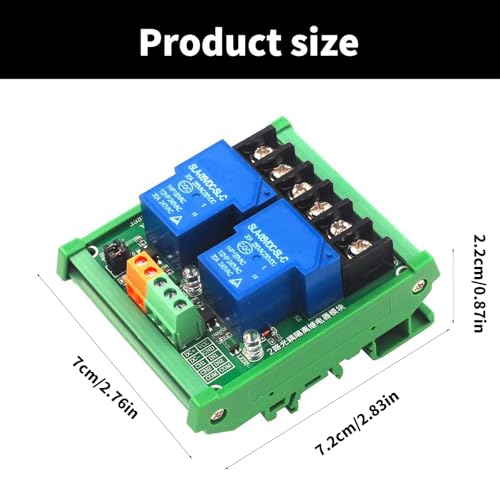 Module de relais à 2 canaux 30A high-low avec isolation optocoupleur - 5