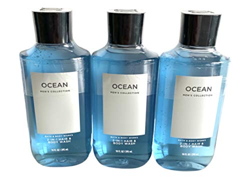 Lot of 3 Bath and Body Works Ocean Signature Collection 2 in 1