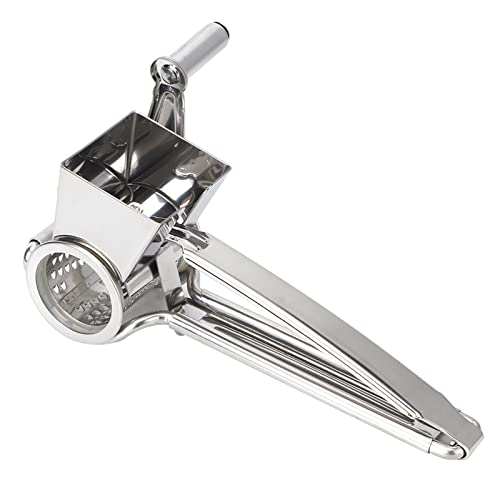 Rallador manual de acero inoxidable con mango ergonómico miniatura 1