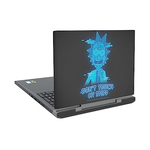 Vinyle Autocollant Dell Inspiron 15 7000 P65F Rick and Morty Skin