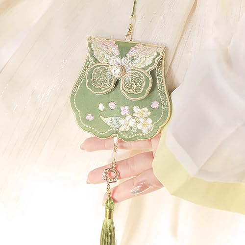 Bolsita estilo antiguo de 10cm con bordado miniatura 3
